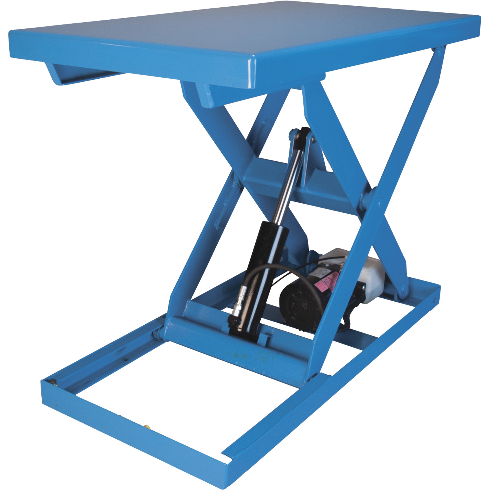 Bishamon Optimus Series Electric Hydraulic Lift Table, 2,000-Lb. Capacity, 36in. x 48in. Platform, 1/2 HP, Model# Optimus L2K3648